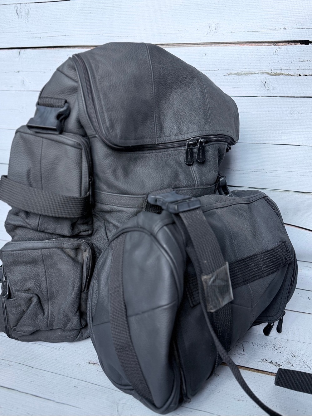 Carroll Leather 306 Two-Piece Road Motorcycle Pack